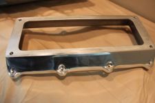 SB Chevy Edelbrock 7070 Tunnel Ram  top  Adaptor   Victor  Jr